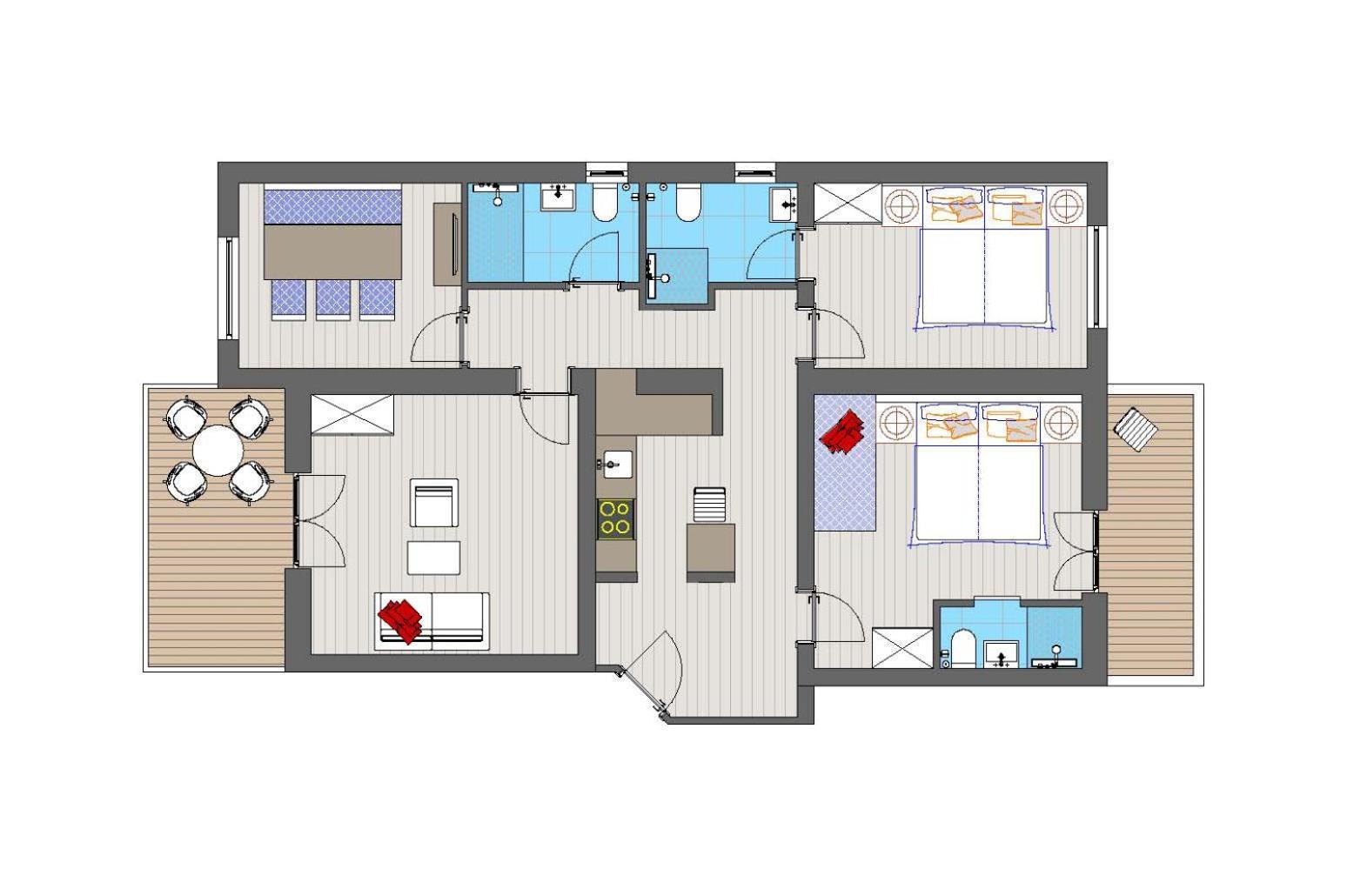 Appartements Pungg Fuegen Luaran gambar