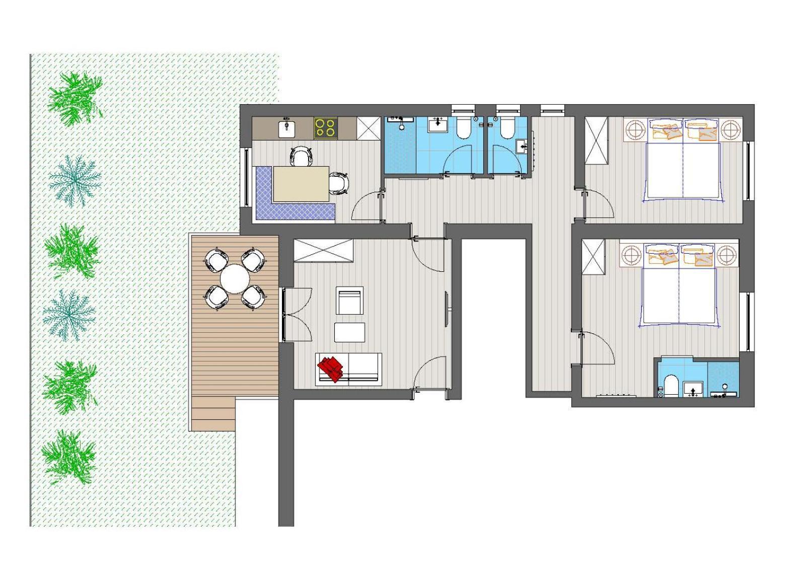 Appartements Pungg Fuegen Luaran gambar